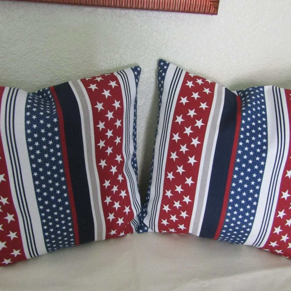 Patio Pillow Case Sofa Throw Cushion Cover 4th Of July Pillow case